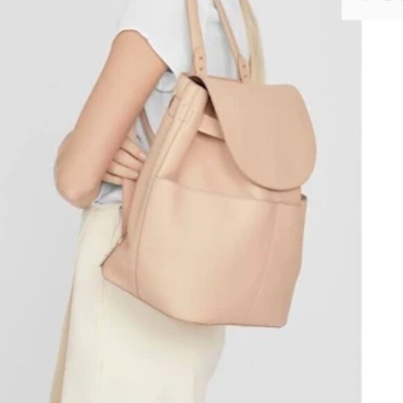 ORIGINAL Cuyana Convertable leather backpack in Blush - Picture 1 of 9